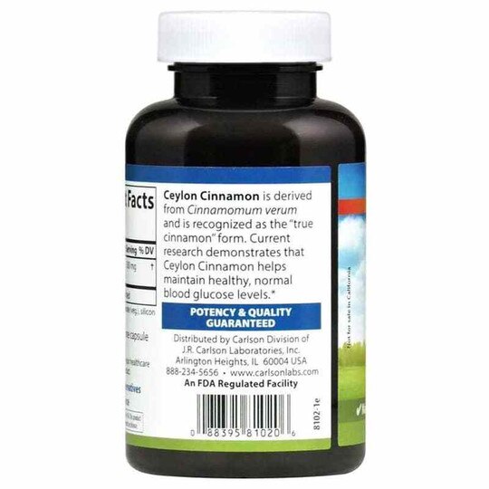 Ceylon Cinnamon Capsules, CL
